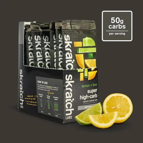 Miniatura 3 de Skratch Labs Paquetes de mezcla de bebidas súper altas en carbohidratos, polvo de carbohidratos, dextrina y electrolitos en racimo, energía