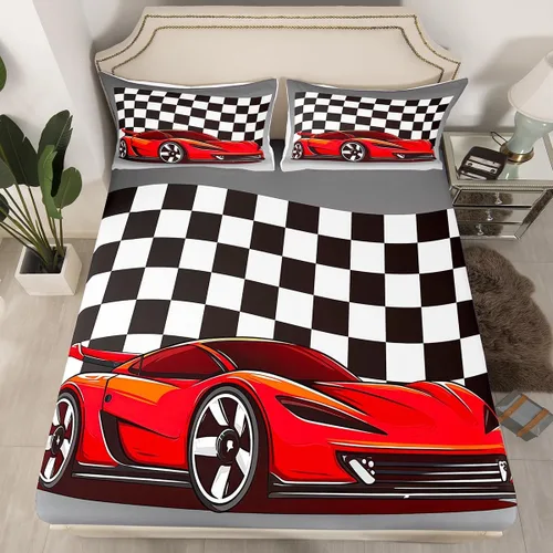 Miniatura 28 de Erosebridal - Juego de sábanas con mapa mundial tamaño TwinXL, juego de ropa de cama azul para niños y niñas, sábana bajera con mapa de varios