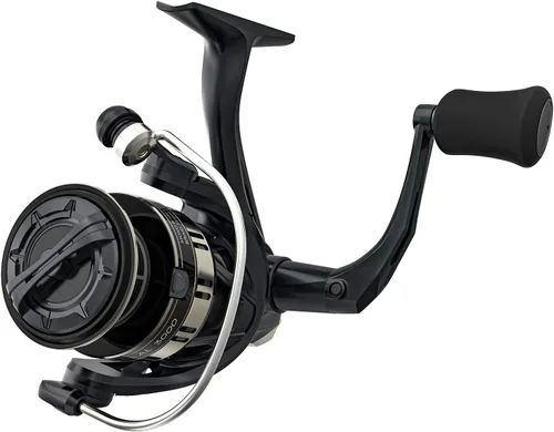 Miniatura 7 de Cadence - Carrete giratorio ideal 2024, carrete de pesca súper suave con 10 + 1 BB para agua dulce, duradero y potente carrete con 30 libras
