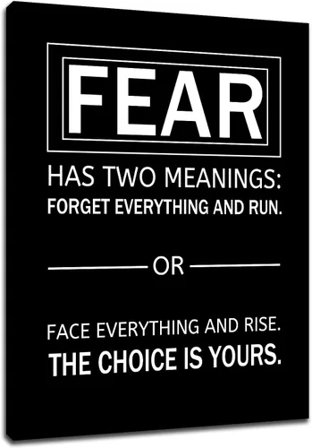 Miniatura 79 de Motivational Wall Art 1% Better Every Day Quote Framed Canvas Poster Inspirational Wall Decor for Office Gym Study Room Small Size Growth Mindset