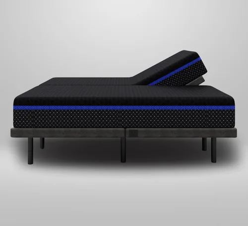 Miniatura 2 de iDealBed S4 Nebula Colchón híbrido de lujo + sistema de sueño de cama ajustable 6i, comodidad, refrigeración y soporte, funcionamiento silencioso