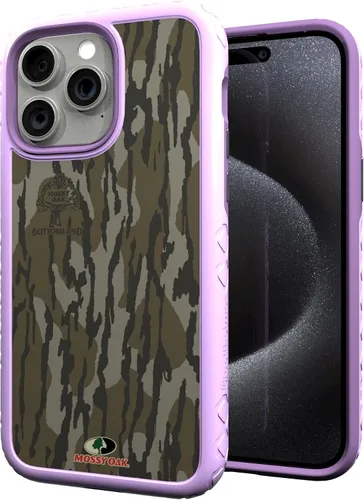 Miniatura 92 de cellhelmet Mossy Oak Agua Yellowfin Funda de doble capa en gris diseñada para iPhone 13 Mini a prueba de golpes y caídas, duradera, como se ve