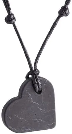Miniatura 4 de Keled Rocks Shungite Pendant Necklace Raw Stone