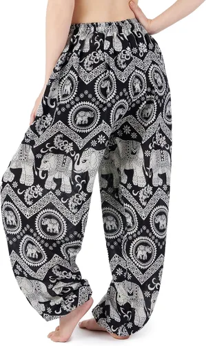 Miniatura 2 de Lannaclothesdesign Elefante Hippie Boho Yoga Harem Pantalones