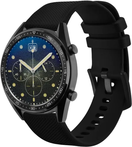 Miniatura 9 de Anbeer Correa de reloj de silicona de 0.630 in, 0.709 in, 0.787 in, 0.866 in, 0.945 in, 0.748 in y 0.827 in, correas de reloj de goma de liberación