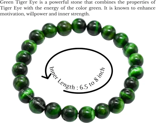 Miniatura 759 de Amazing Gemstone Pulsera de cristal para mujeres y hombres, pulsera de cristal curativo de protección, pulsera elástica con cuentas de piedras