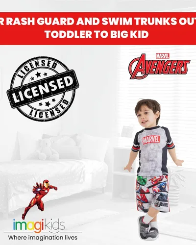 Miniatura 4 de Marvel Spider-Man - Traje de baño para niños pequeños y grandes