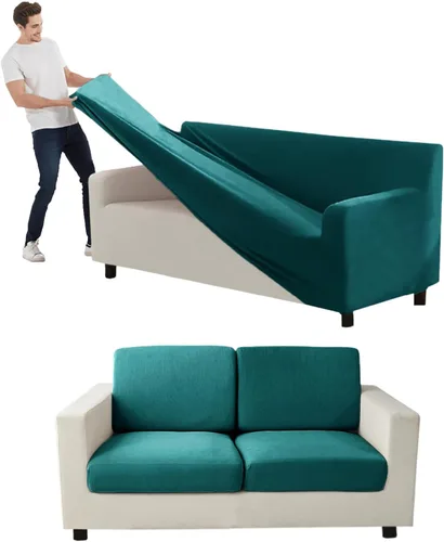 Miniatura 78 de Funda para Sofá de Terciopelo, Fundas Elásticas para Sofá para Funda Principal Separada/Respaldos y Cojines de Asiento, Funda para Sofá, para Fundas