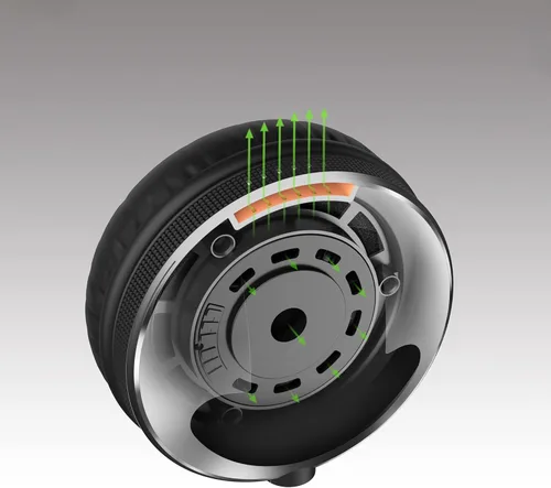 Miniatura 8 de Pioneer DJ HDJ-X10-K Profesional Flagship sobre la oreja DJ auriculares (negro)