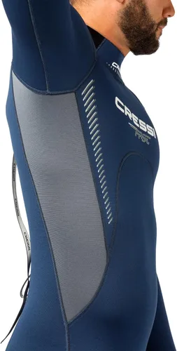 Miniatura 5 de Cressi Traje de neopreno completo para hombre con cremallera trasera para buceo y actividades acuáticas - Rápido 0.118 in: diseñado en Italia