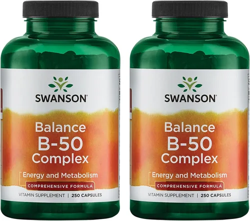 Miniatura 7 de Swanson Balance B-50 Complejo de vitamina B de alta potencia para adultos ocupados que buscan apoyo inmunológico, cardíaco y sistema nervioso