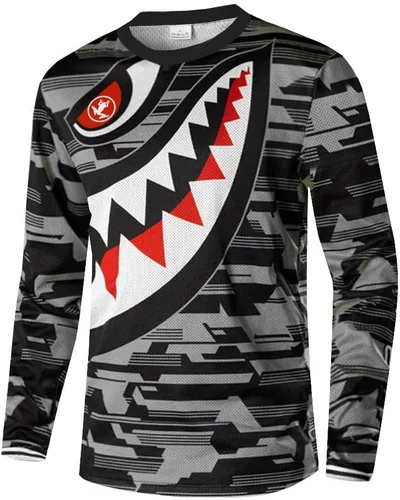 Miniatura 10 de UGLY FROG Powersports-Jerseys Camisa de descenso para hombre, ropa de verano, gran