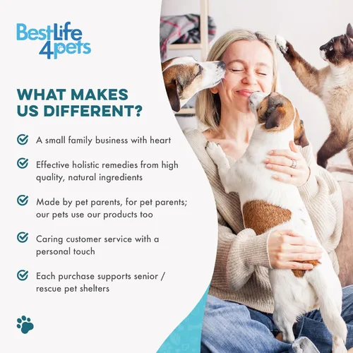 Miniatura 8 de Suplemento Natural para el Confort Respiratorio de Gatos - Apoyo Respiratorio Felino Breathe Easy para Todas las Estaciones, Tos, Congestión Nasal