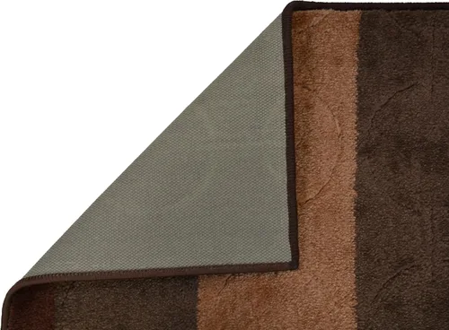 Miniatura 4 de Alfombra lavable de tamaño personalizado, diseño abstracto, extralarga, para pasillos, 30 pulgadas de ancho x elige tu tamaño por pies, parte marrón