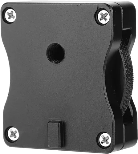Miniatura 6 de Placa elevadora de cámara 1/4 "Tornillo Placa elevadora Altura de la cámara Adaptador de elevación rápida Estabilizador de cámara Altura Elevador