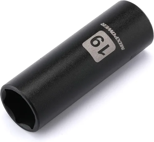 Miniatura 8 de MIXPOWER Juego de llaves de impacto profundo de 1/2 pulgada – 23 mm, métricas, CR-V, profundas, 1/2" Dr. Juego de llaves de 6 puntas