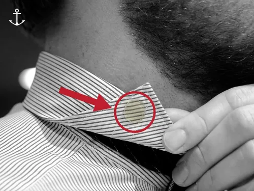Miniatura 2 de Anclaje de moda Collar se mantiene para hombres Sin Metal. Sin Imanes. Solo sostenga.