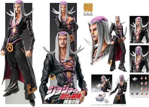Miniatura 4 de MediCos JoJo's Bizarre Adventure Part 5: Chozo Kado Leone Abbacchio Super Action Estatua Figura Multicolor