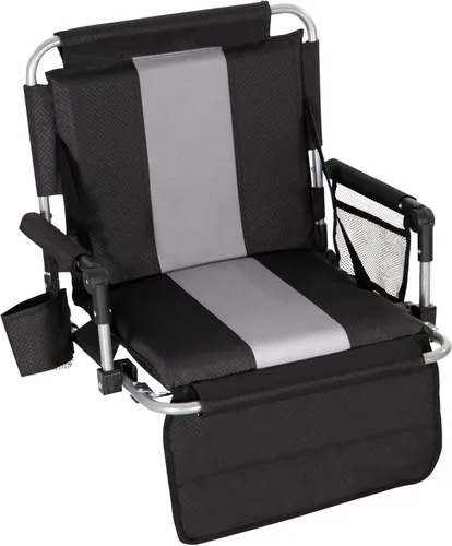 HIGH POINT SPORTS Asiento plegable para estadio Sillas plegables portátiles para estadio Asiento acolchado para gradas Cojín para asiento de gradas