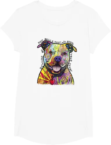 Miniatura 20 de Beware Of Pit Bulls, Dean Russo Pitbull Original - Camiseta para amantes de los perros, Negro