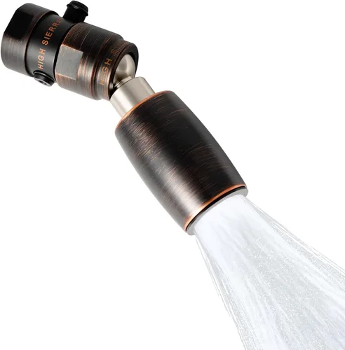 Miniatura 11 de High Sierra Showerheads® - Cabezal de ducha de metal sólido de 1.5 GPM de alta eficiencia y bajo flujo con válvula de control de presión que lo