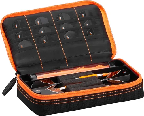 Miniatura 17 de Casemaster Plazma - Estuche para dardos de punta suave y de acero, tiene capacidad para 3 dardos y cuenta con tubo de almacenamiento integrado