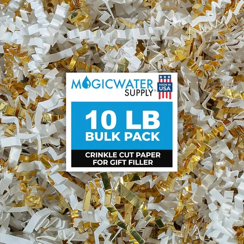 Miniatura 25 de MagicWater Papel de Corte Ondulado para Cestas de Regalo - 10 LB - Verde Militar - Perfecto para Relleno de Papel Triturado, Relleno de Cestas