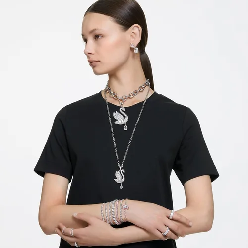 Miniatura 7 de SWAROVSKI - Colección de anillos de cristal Vittore para mujer