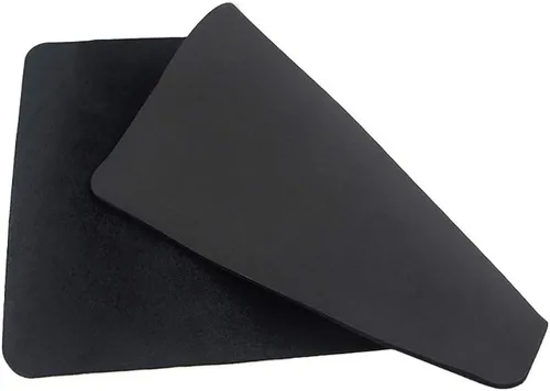 Miniatura 4 de Enjoyer Alfombrilla de cartas de póquer mágica de primer plano, para mago, accesorios mágicos, trucos de mago (negro, 16 x 11-3/4 pulgadas)
