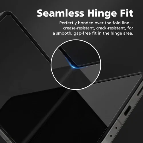 Paquete de 3+3 protectores de pantalla para Samsung Galaxy Z Flip 4 5G EPU+TPU, película interior HD cubierta completa + 3 unidades de película
