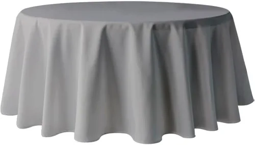 Miniatura 98 de Pomp Mantel Premium de Poliéster de 60" x 84" en Color Amarillo Plátano Tela Fácil de Cuidar, Resistente a Arrugas y Manchas Para Mesa Banana