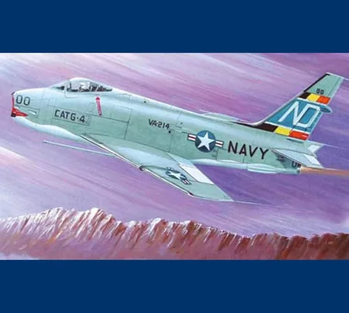 Miniatura 7 de Fighter 3D Puzzles Kits de modelos de plástico, escala 1/48 FJ-4B modelo de bombardero de combate furioso, juguetes para adultos y regalo, 19.6 x