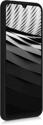 Miniatura 2 de kwmobile Funda compatible con Xiaomi Redmi 9A / 9AT - Funda protectora de silicona TPU suave y delgada - Negro mate