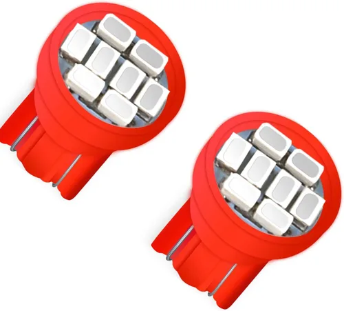 Miniatura 2 de Paquete de 10 bombillas LED T10 194 168 158 161 2825 para panel de instrumentos, panel de instrumentos, panel de instrumentos, panel
