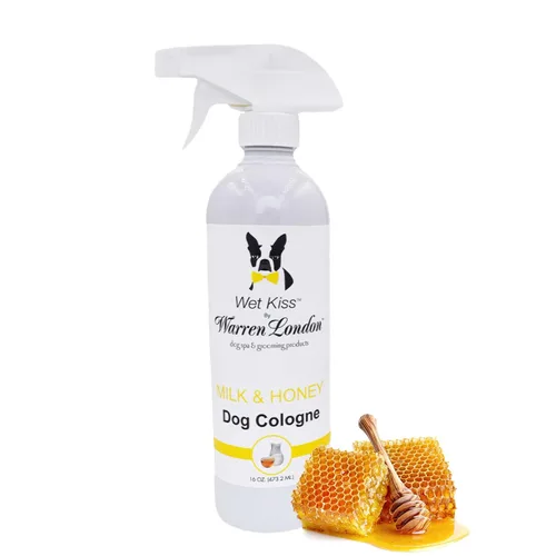 Miniatura 8 de Warren London Wet Kiss - Aerosol de colonia para perros, leche y miel, eliminador de olores de 2 onzas y ambientador para perros y gatos