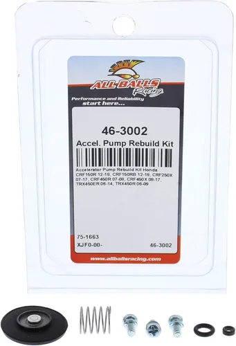 Miniatura 3 de All Balls Kit de reconstrucción de bomba de acelerador de carreras 46-3002 compatible con/reemplazo para Honda CRF150R 2012-2018, CRF150RB