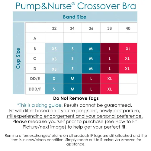 Miniatura 4 de Brasier de lactancia para extracción manos libres Essential Relaxed Pump&Nurse, Suave, M, Negruzco