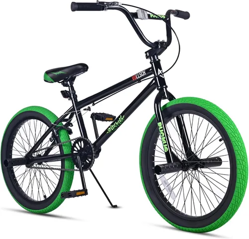 Miniatura 12 de vollsch Bicicletas BMX Freestyle de 18 y 20 pulgadas para adolescentes de 6 a 15 años de edad, niños, niñas, principiantes con palanca, varios
