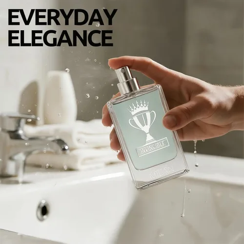 Miniatura 4 de Fragancia en espray prémium de colonia para hombre, 3.4 fl oz, Eau de Parfum, musgo de roble de larga duración, madera de Guiac y pachulí, aroma a