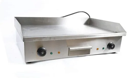 Miniatura 4 de Máquina eléctrica de parrilla de plancha, 28.7 in 4400W Plancha eléctrica comercial para encimera de cocina, placa de cocina de acero inoxidable