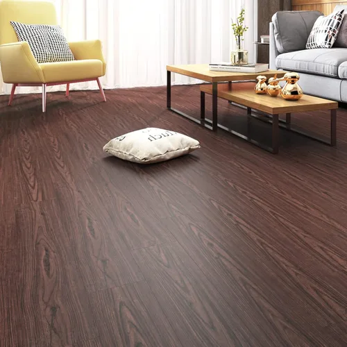 Miniatura 7 de Livelynine Azulejos de vinilo para despegar y pegar, tablones impermeables de madera de cerezo de 6 pulgadas x 3 pies, 4 unidades de azulejos