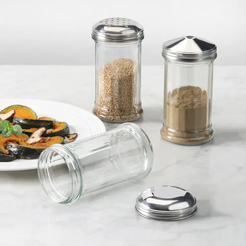 Miniatura 7 de New Star Foodservice Top Sugar Vertedor de 12 onzas, juego de 12 (solapa lateral)
