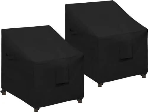 Easy-Going Funda impermeable para silla de patio, resistente a los rayos UV, para exteriores, resistente a la intemperie, con costuras selladas con