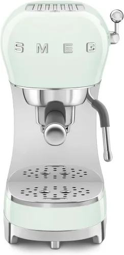 Miniatura 9 de Smeg - Máquina de café expreso manual con varita de vapor, 15 bares de presión, filtro porta de acero inoxidable, calentador de taza pasivo, Negro