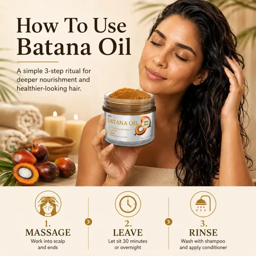 Miniatura 5 de Dr. Sebi Aceite de Batana 100% natural, sin refinar y orgánico de Honduras para el crecimiento del cabello, mejora el grosor del cabello, evita