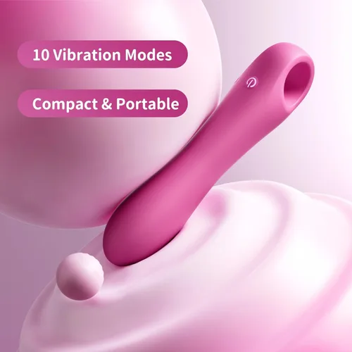Miniatura 2 de Juguetes para adultos, vibrador para punto G, consolador - NSBAN mini vibradores con 10 potentes modos de vibración, vibradores anales, del clítoris