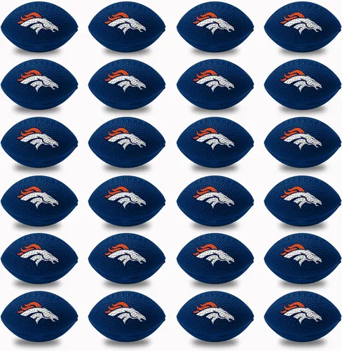 Miniatura 11 de Franklin Sports NFL - Pelotas antiestrés de equipo, paquete de 24 unidades de fútbol a granel, bolas antiestrés esponjosas para adultos y niños