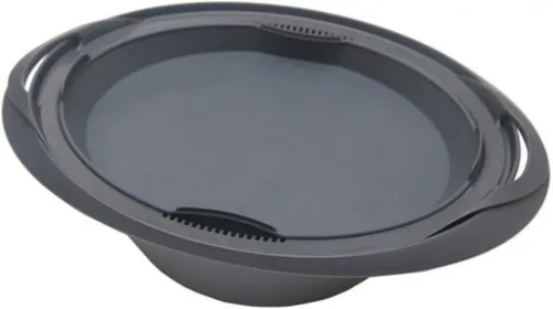 Miniatura 2 de Generic Bandeja de vapor de silicona para hornear, rectangular, gris, 11.4 x 8.3 pulgadas, compatible con Thermomix TM31/TM5/TM6