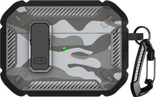 Miniatura 15 de SaharaCase Raider Series - Funda compatible con AirPods Pro 2 (2ª generación) [Robusta] protección de cuerpo completo, agarre antideslizante