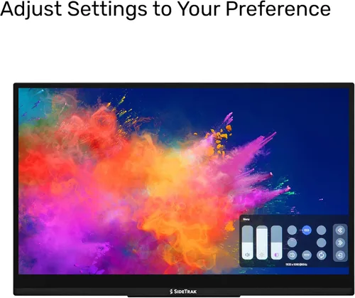Miniatura 5 de SideTrak Solo Pro Monitor portátil con pantalla táctil de 15.8 pulgadas para laptop, pantalla dual FHD LED IPS, 10 puntos táctil, USB-C® y extensor